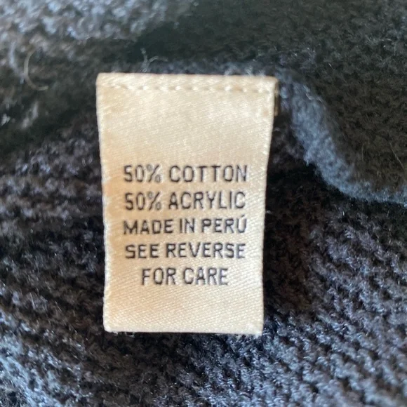 BEYOND THREADS Bohemian Lagenlook Minimalist Lightweight Open Front Cardigan L - Picture 9 of 9